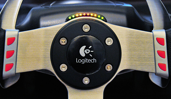 Botones y leds en volante del G27